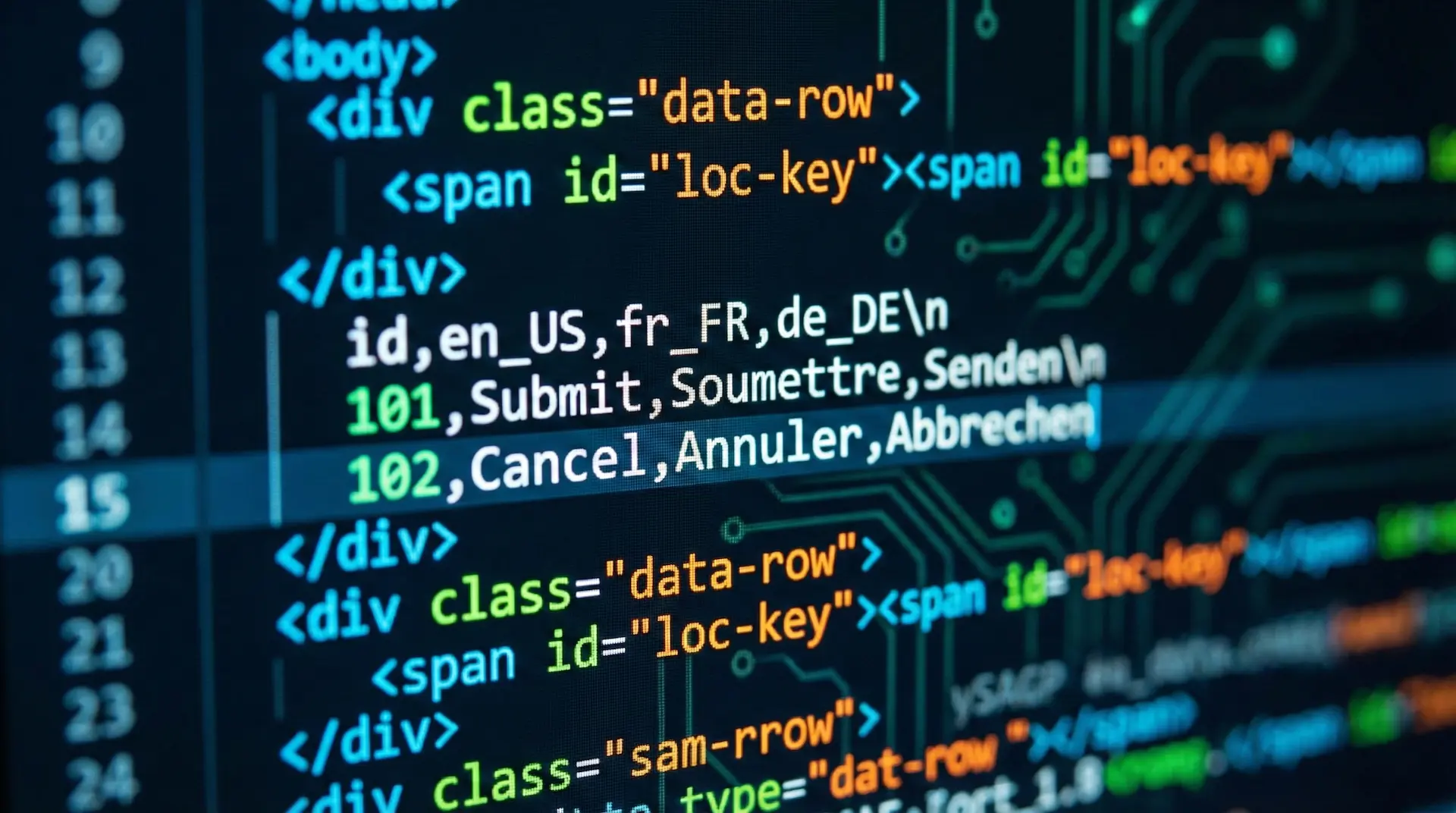 Wizualizacja struktury plików CSV i kodu SAP z lat 2012